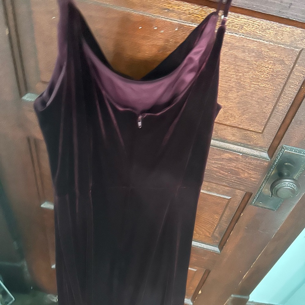 Velvet Bridesmaids Dress